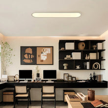 Load image into Gallery viewer, LED Ceiling Light Ultra Thin Low Profile Modern Black/White 100cm Dimmable 3 Color Lights
