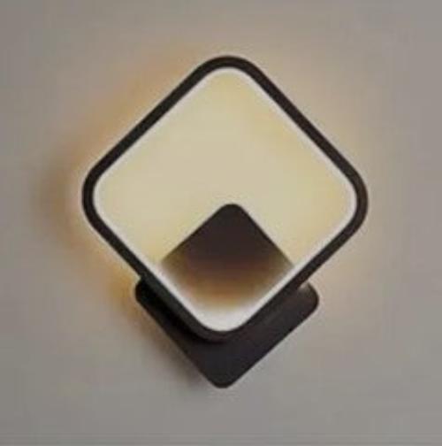 LED Wall Lamp Bedroom Light Nordic Modern White/Black Aluminum