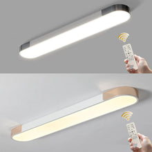 Load image into Gallery viewer, Modern LED Ceiling Light Dimmable with Remote Control Oval Light Black/Gold 100cm
