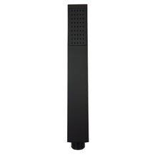 Load image into Gallery viewer, Shower Handle Black Square Shower Head Holder Handset Replacement Sprayer
